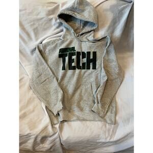 Arsenal Tech Gray Hoodie Mens L